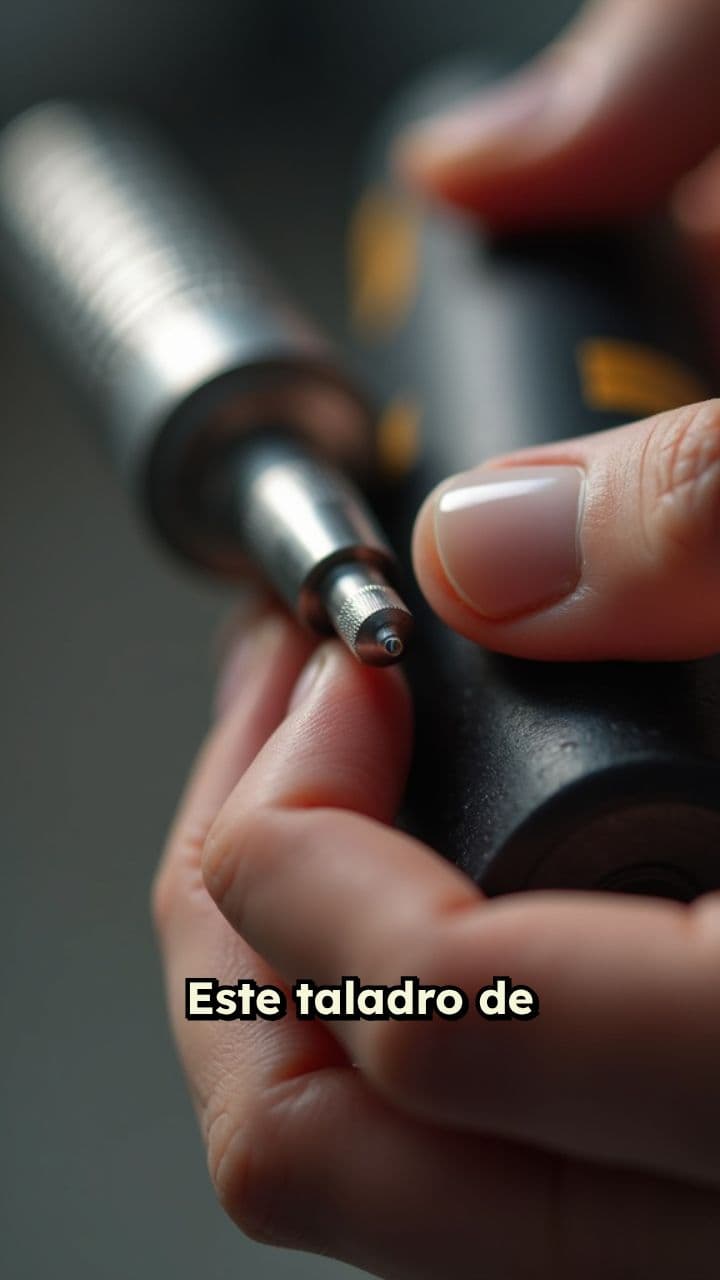 Taladro de mano para trabajos precisos