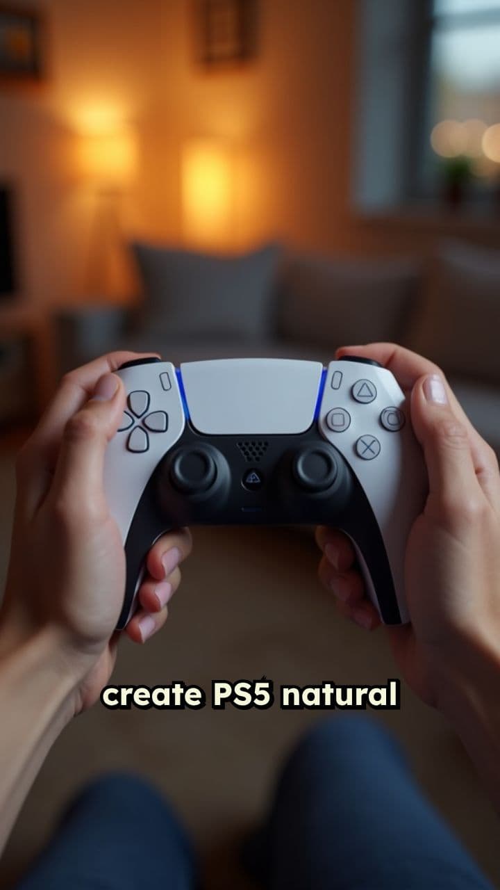 PS5 Joystick Movement Instructions