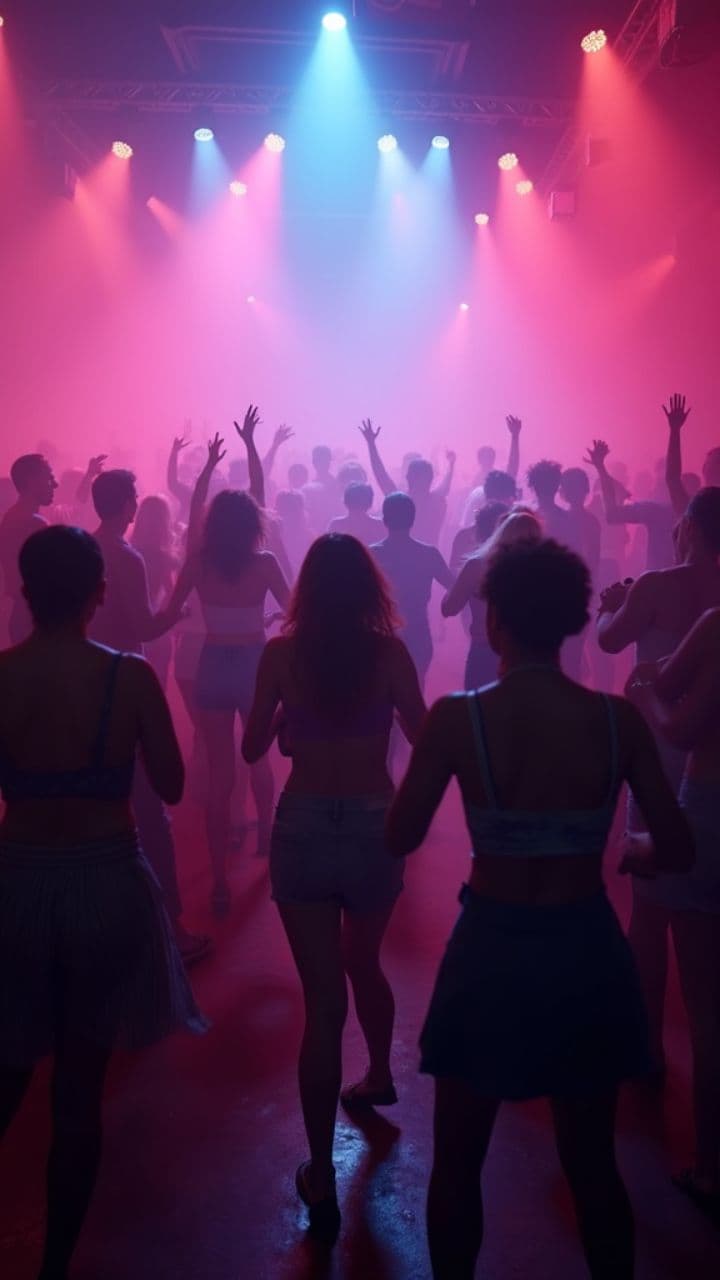 Ani y Marisol en la Fiesta