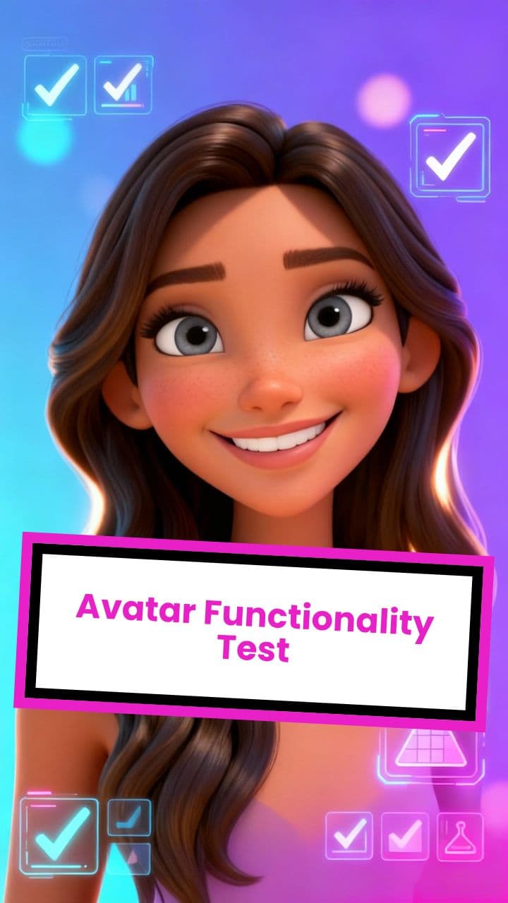 Avatar Functionality Test