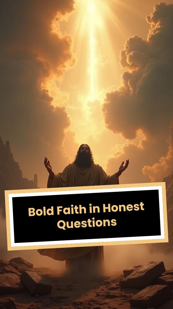 Bold Faith in Honest Questions
