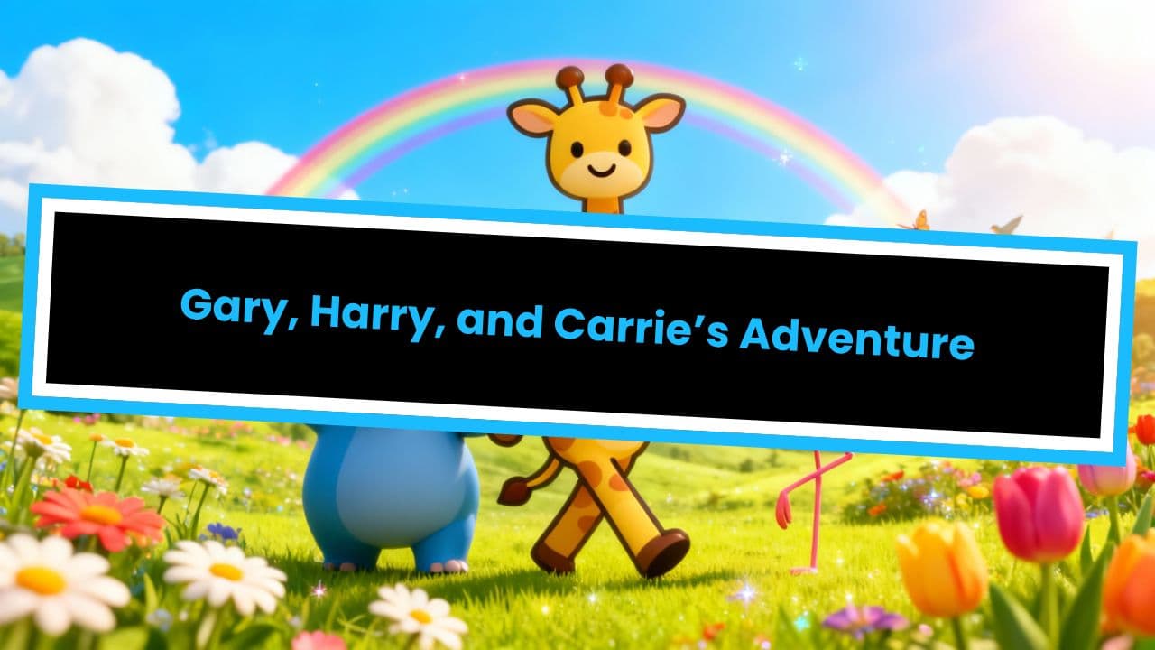 Gary, Harry, and Carrie’s Adventure