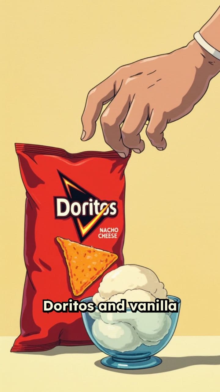 Unexpected Doritos and Ice Cream Delight