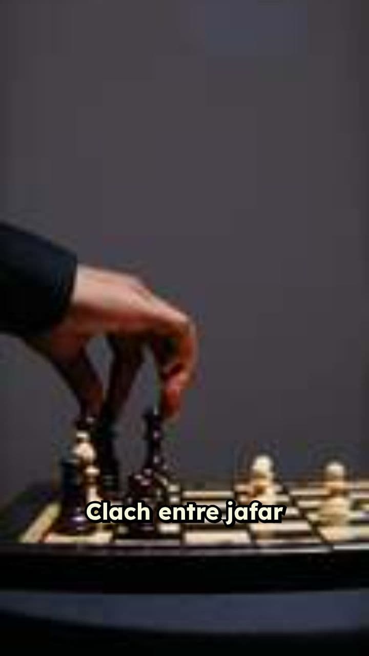 Confrontation entre Jafar et la Reine de Cœur