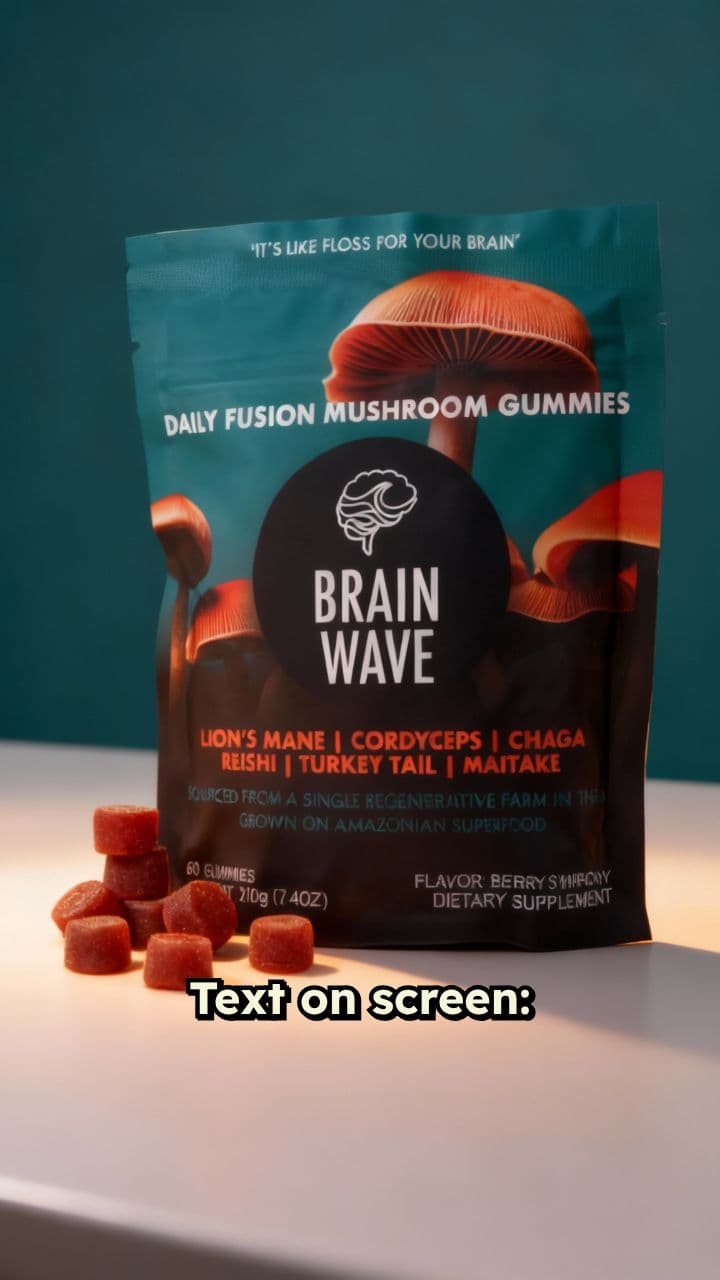 Brain Wave Mushroom Gummies Now Available