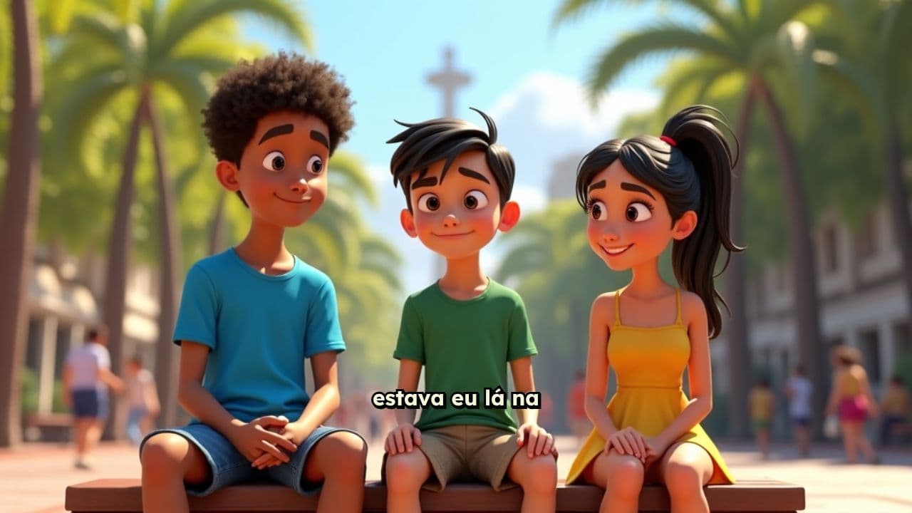 Abordagem policial na praça