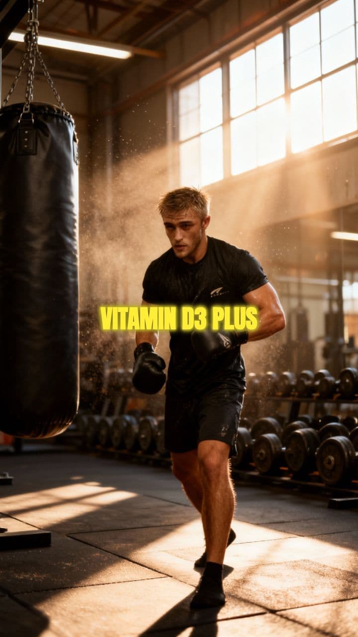 Vitamin D3+K2 für aktive Leistung