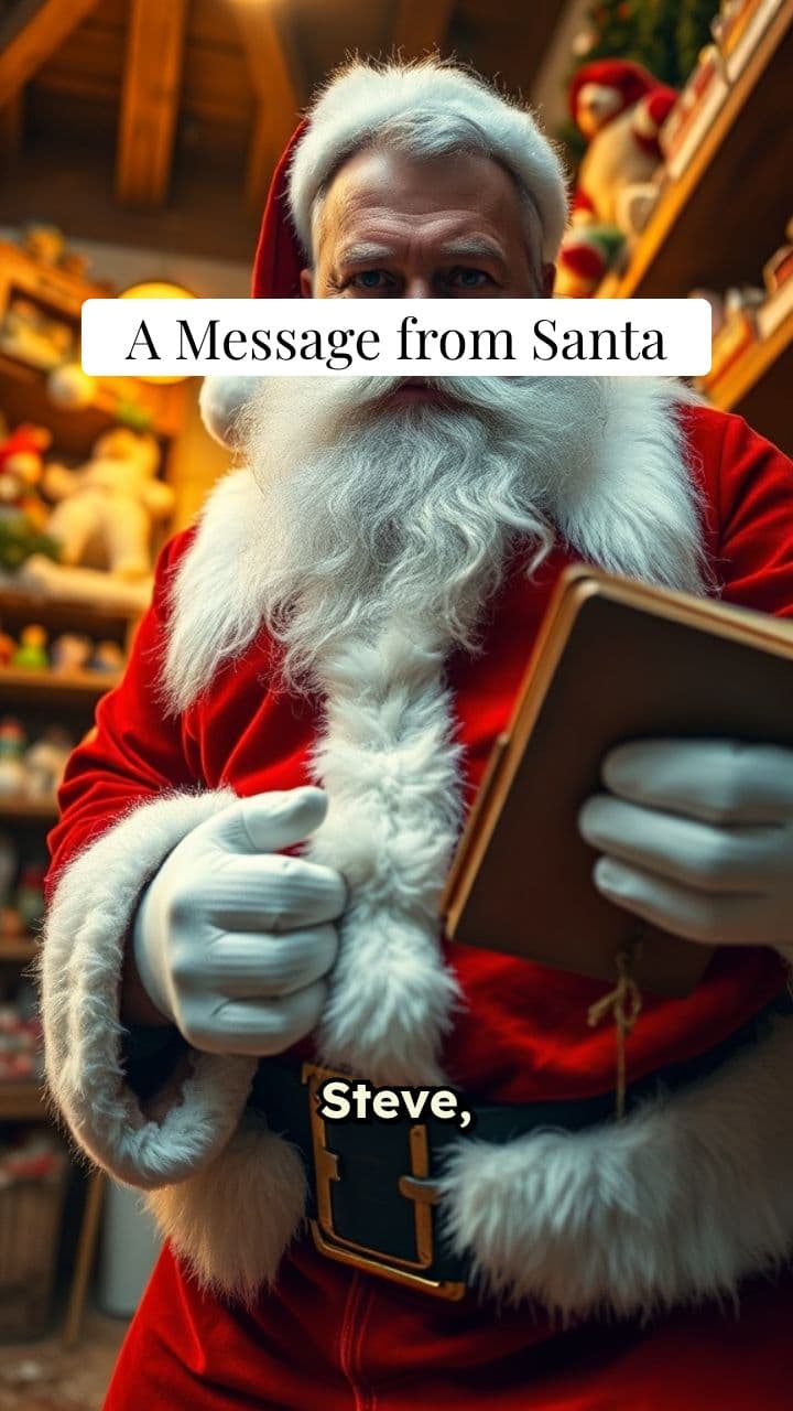 Santa's Christmas Chat with Steve