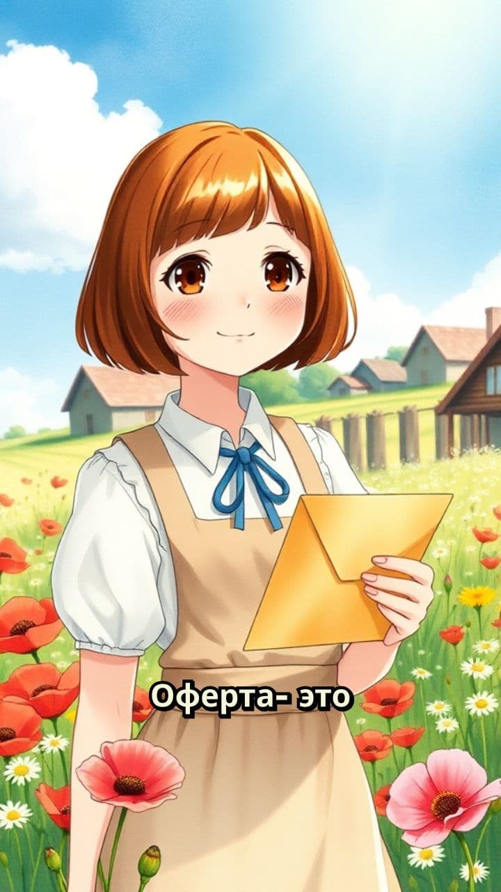 Понятие и признаки оферты
