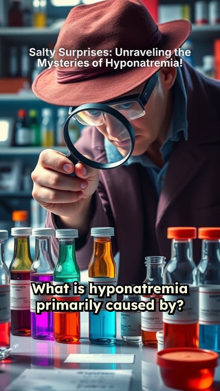 Salty Surprises: Unraveling the Mysteries of Hyponatremia!