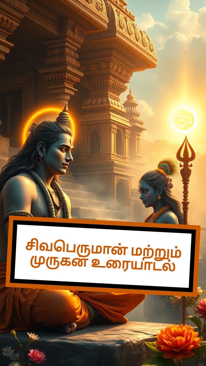 சிவபெருமான் மற்றும் முருகன் உரையாடல்