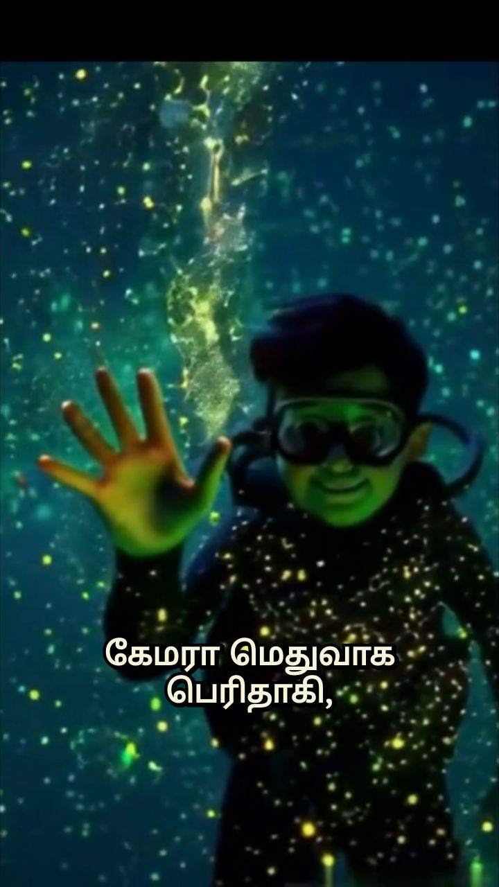பிக்சார் படத்தில் போல ஒரு தருணம்