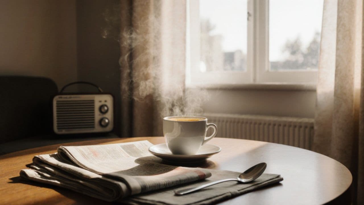 Um gole de calma (rotina com sabor...)