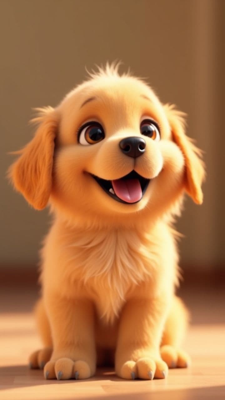 Baby Dog's Playful Adventure