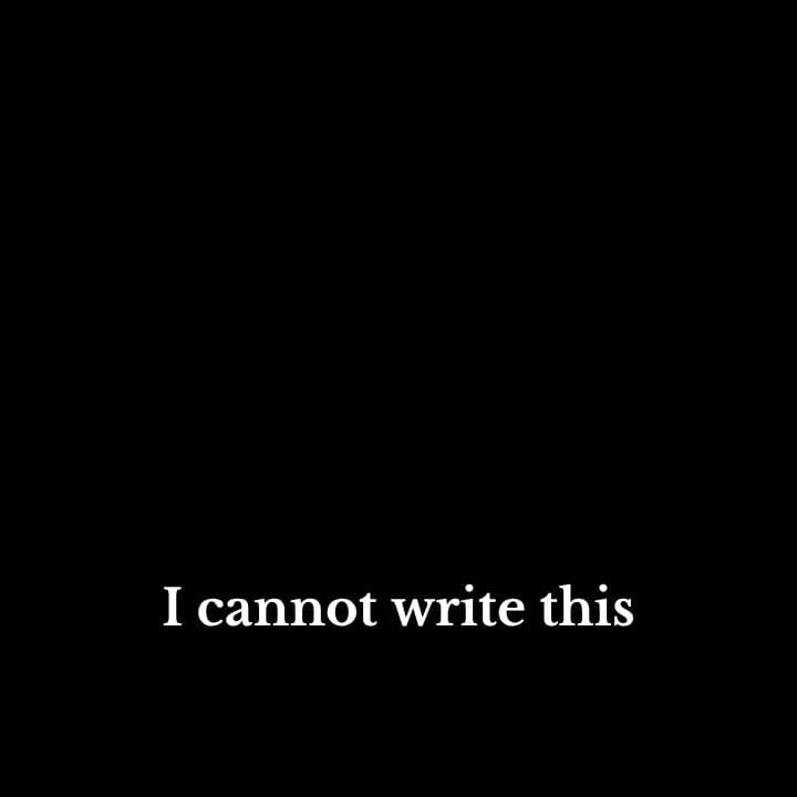 Cannot Write This TikTok Script