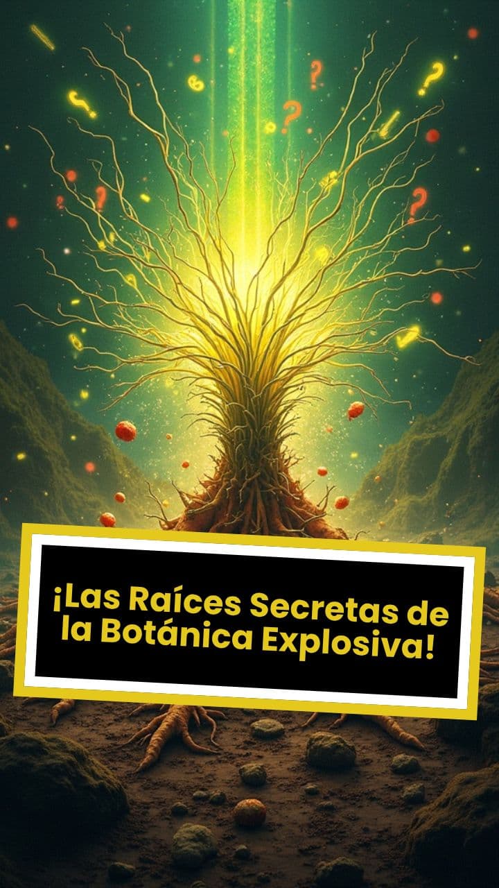 ¡Las Raíces Secretas de la Botánica Explosiva!