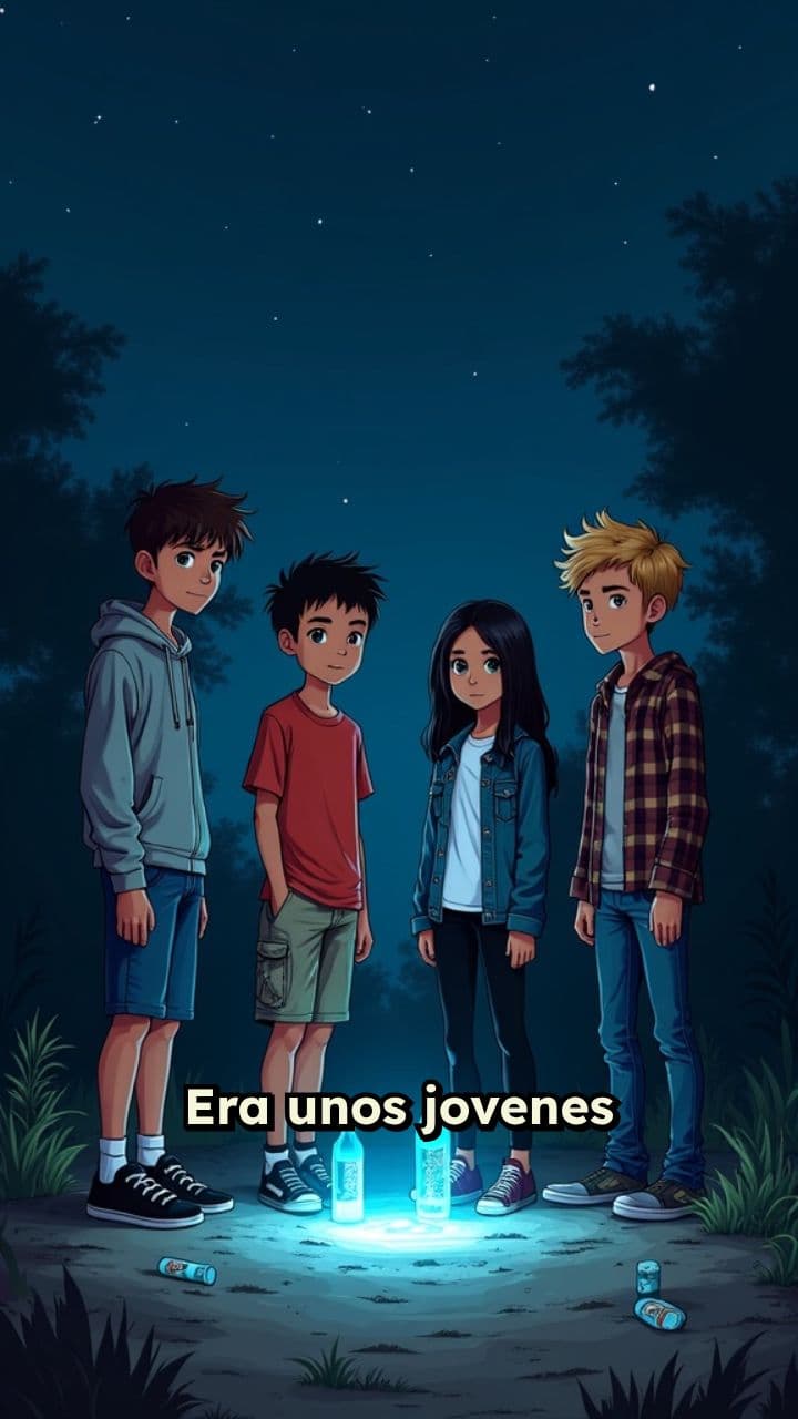 Luz Misteriosa y Poderes Sorprendentes