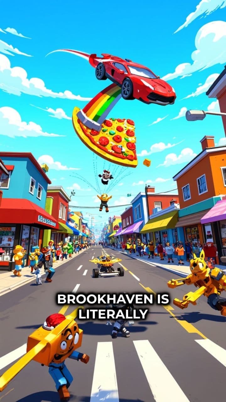 Brookhaven: Pure Roblox Chaos