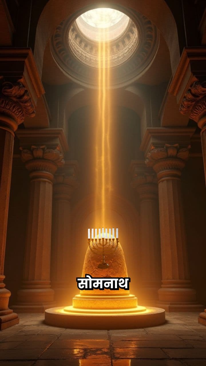 सोमनाथ मंदिर का दिव्य चाँदनी दर्शन