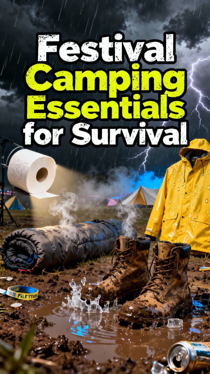 Festival Camping Essentials for Survival