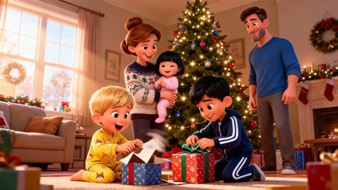 Christmas Morning Magic