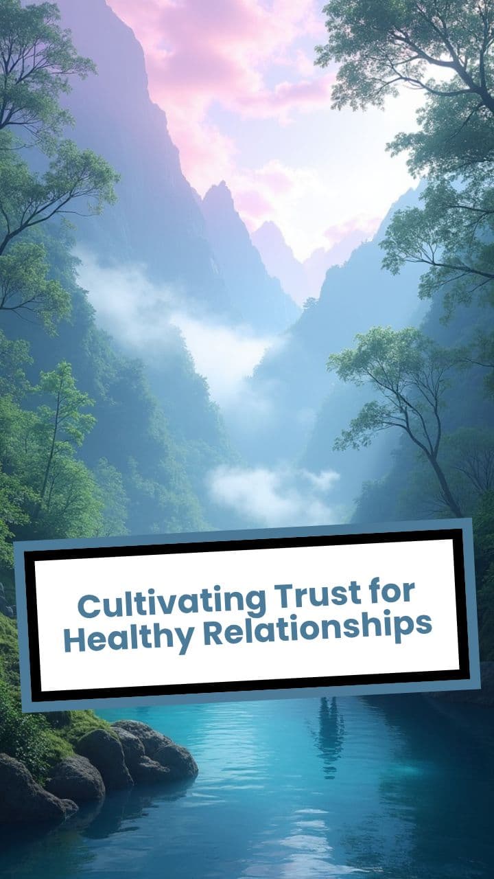 Cultivating Trust for Healthy Relationships