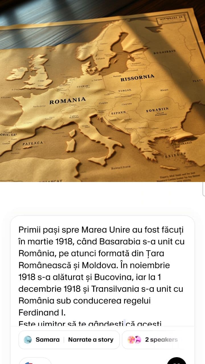 Primii pași ai Marii Uniri