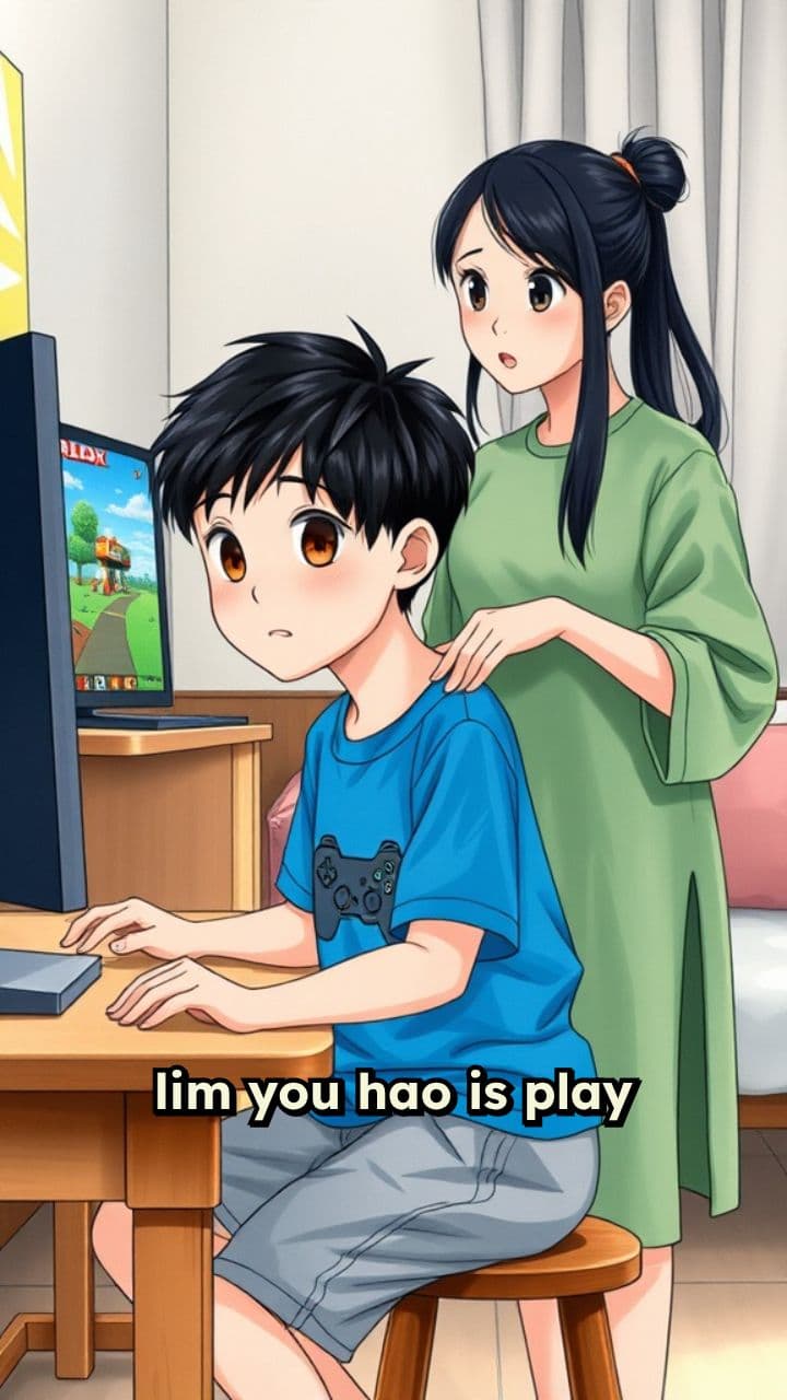 Mom Stops Lim You Hao from Playing Roblox