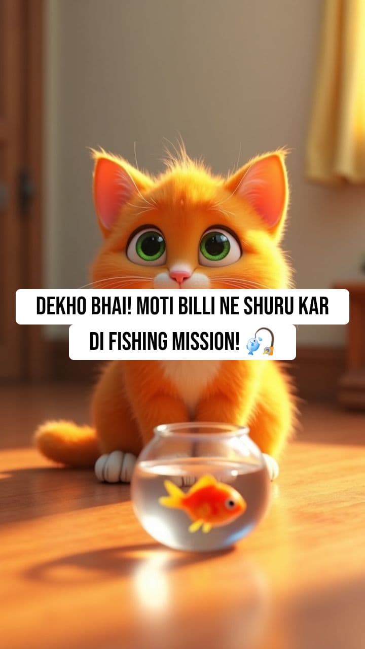 Moti Billi's Fishing Fiasco