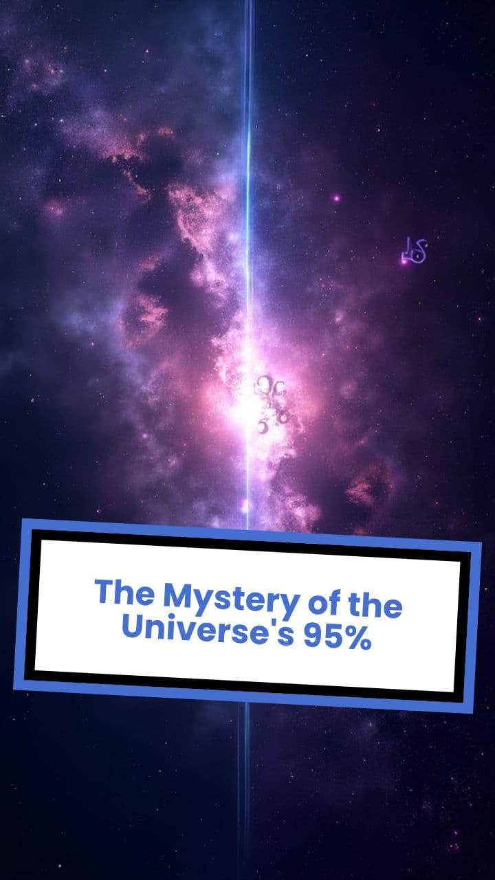 The Mystery of the Universe's 95%
