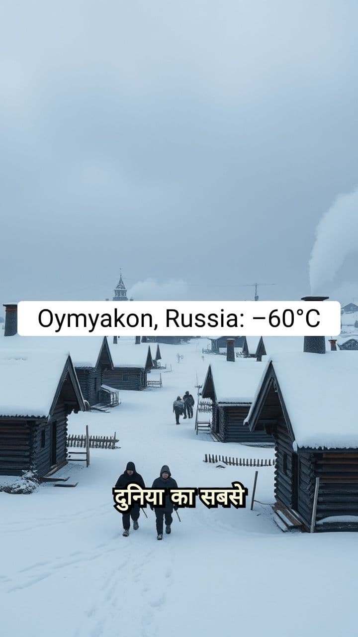 दुनिया के चरम तापमान