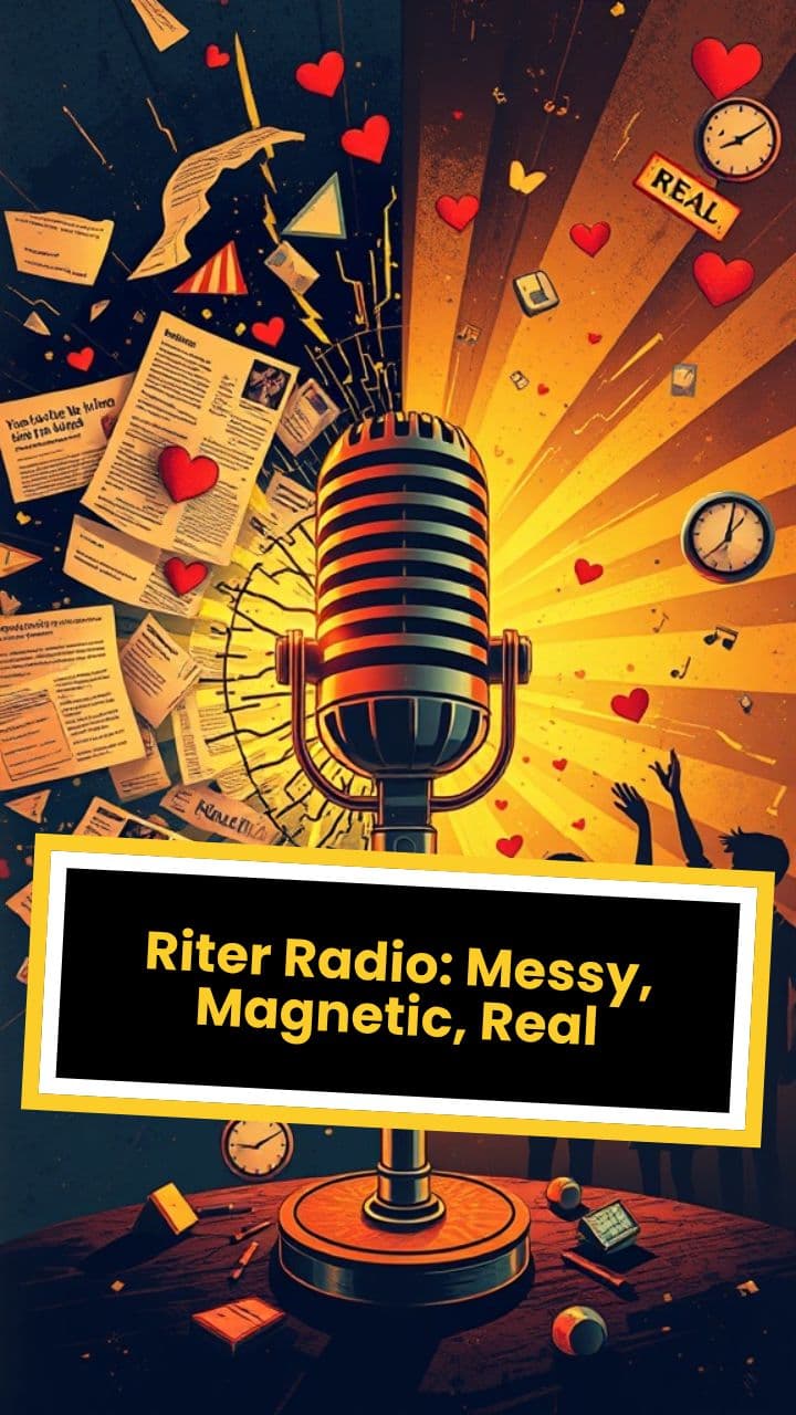 Riter Radio: Messy, Magnetic, Real