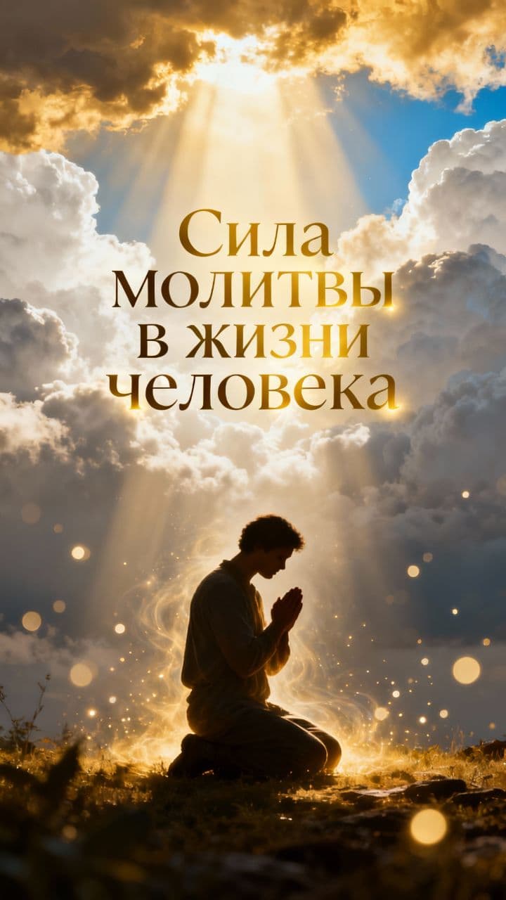 Сила молитвы в жизни человека