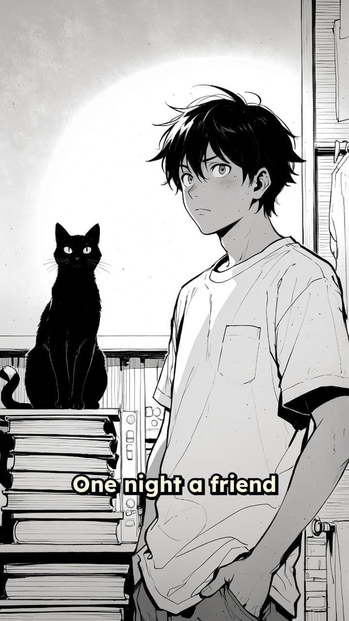 Scary Dream of a Millionaire Cat