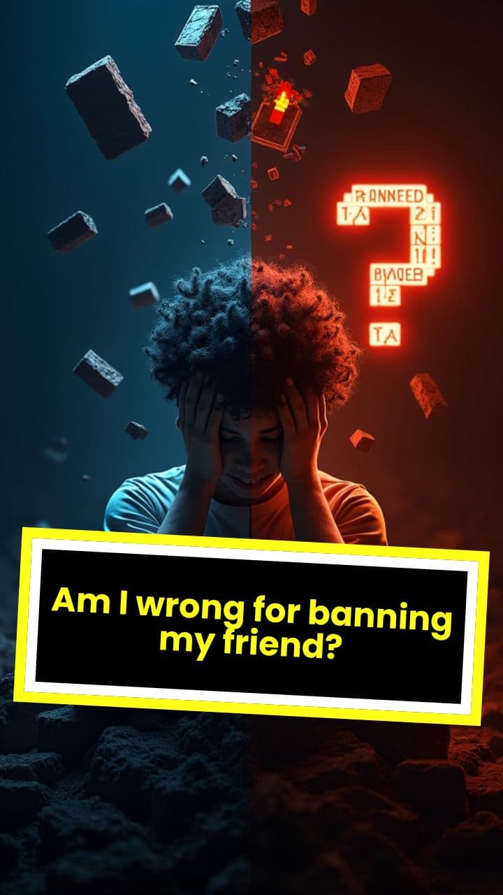 Am I wrong for banning my friend?