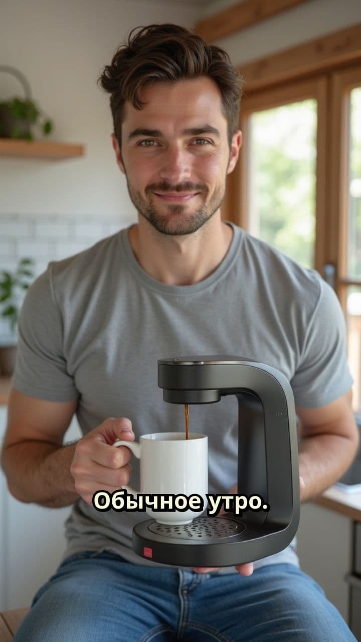 Танцующая кофемашина