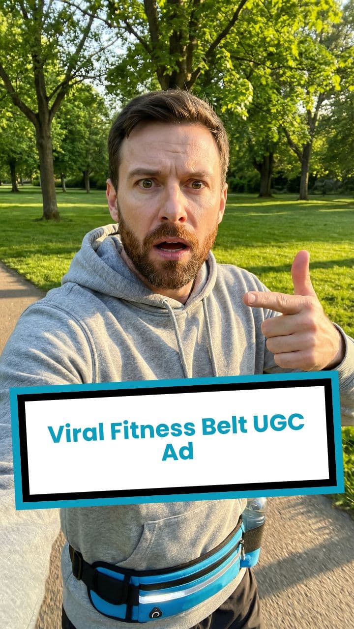 Viral Fitness Belt UGC Ad