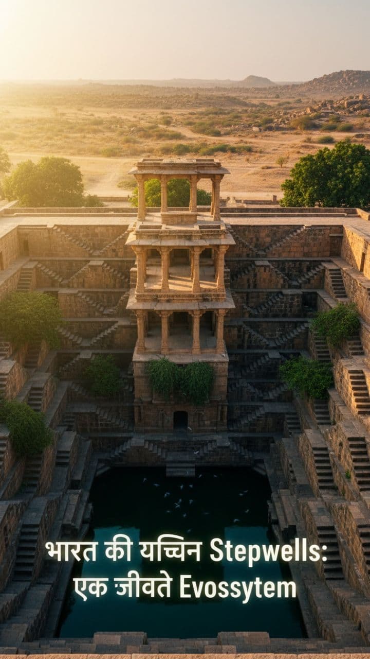 भारत की प्राचीन Stepwells: एक जीवित Ecosystem