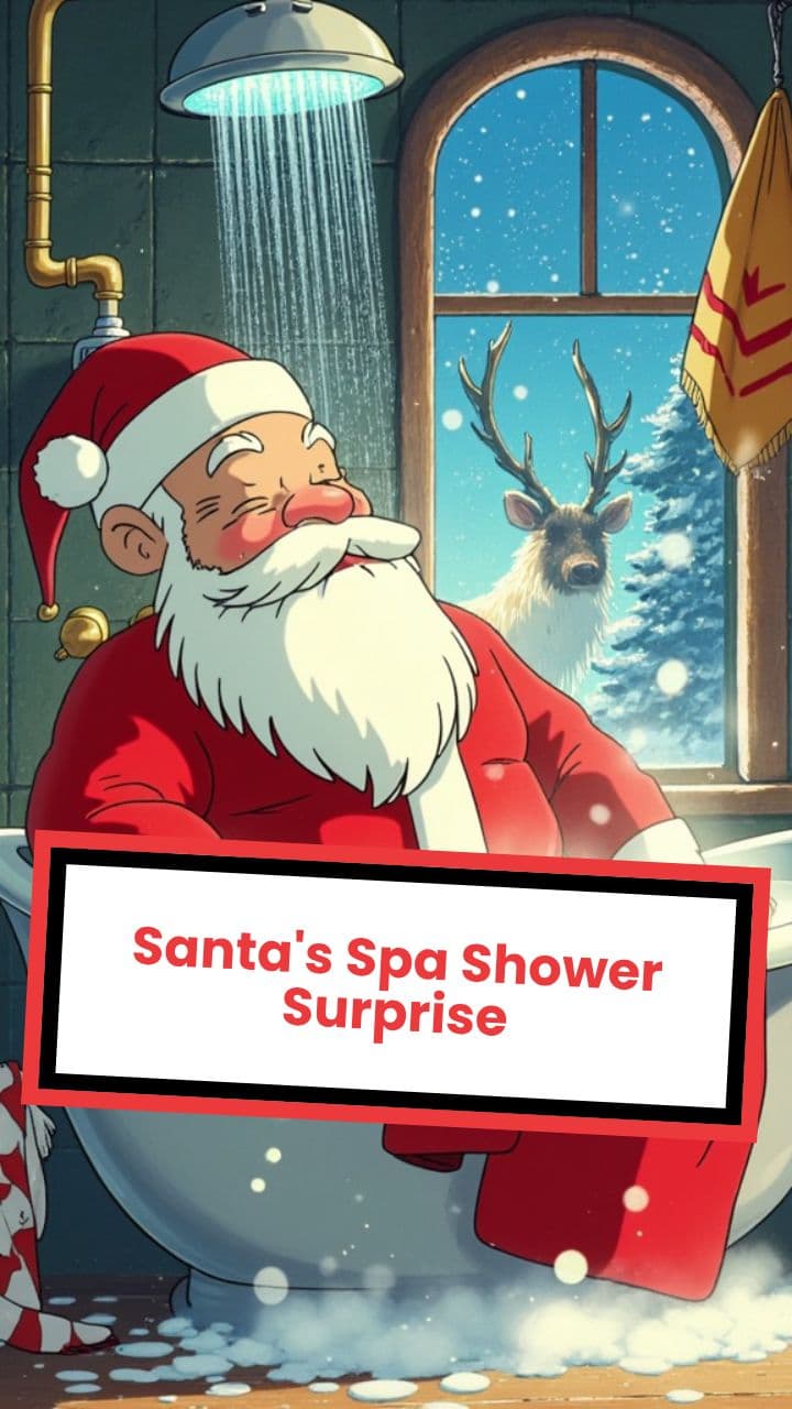 Santa's Spa Shower Surprise