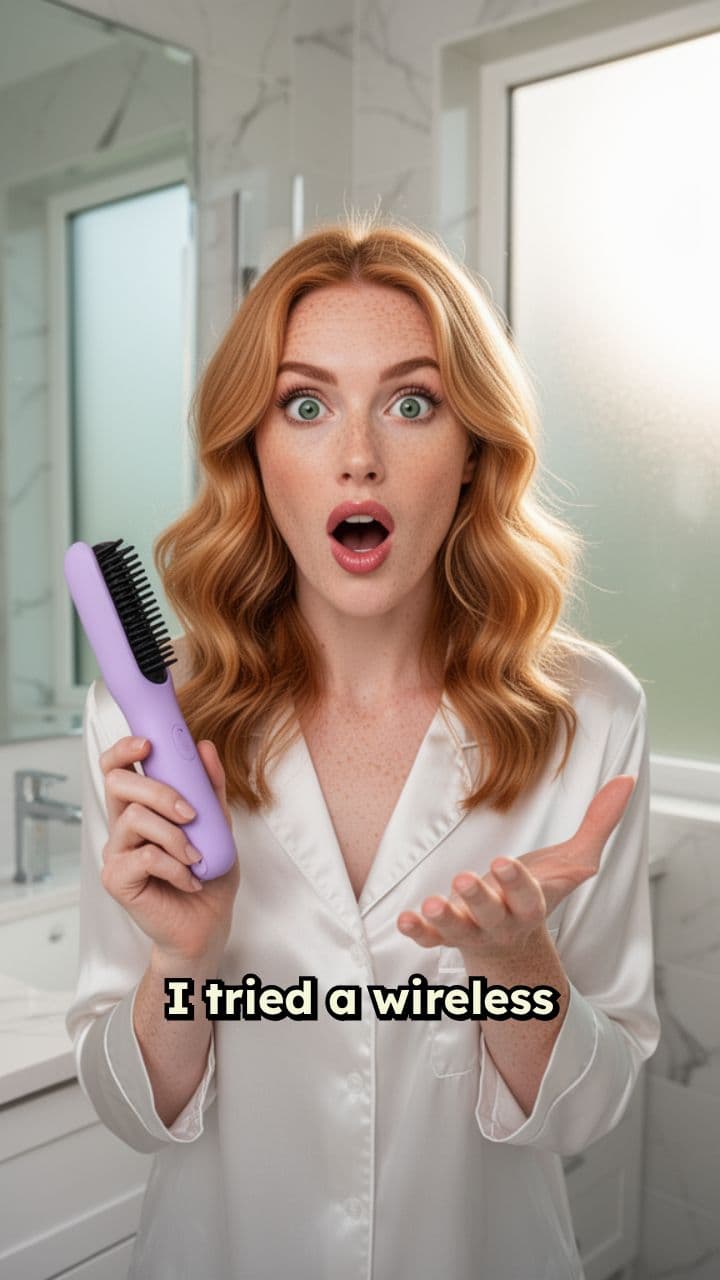Cordless Mini Straightening Comb Surprise