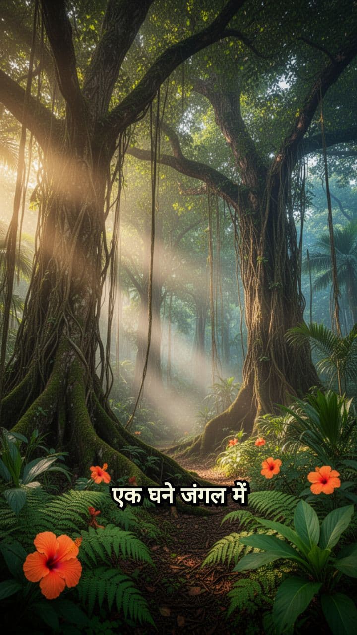 Monkey and Rabbit’s Brave Friendship