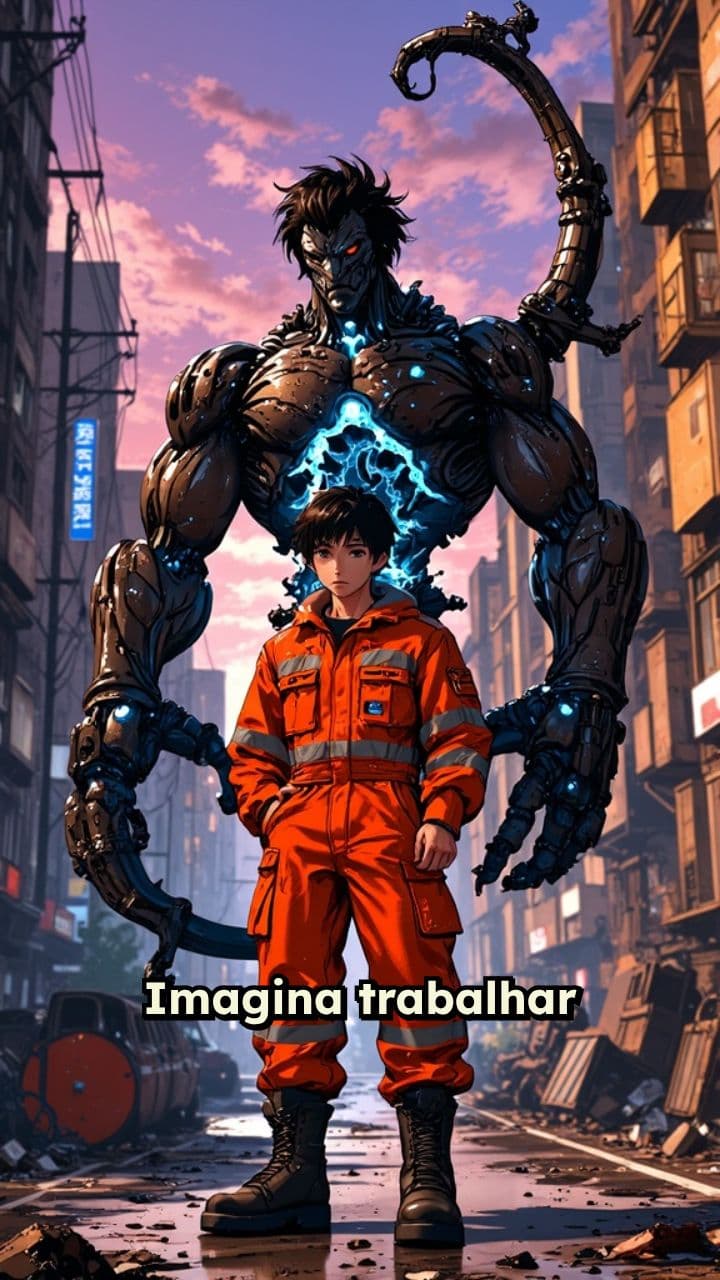 Kaiju nº 8: O Faxineiro Monstruoso