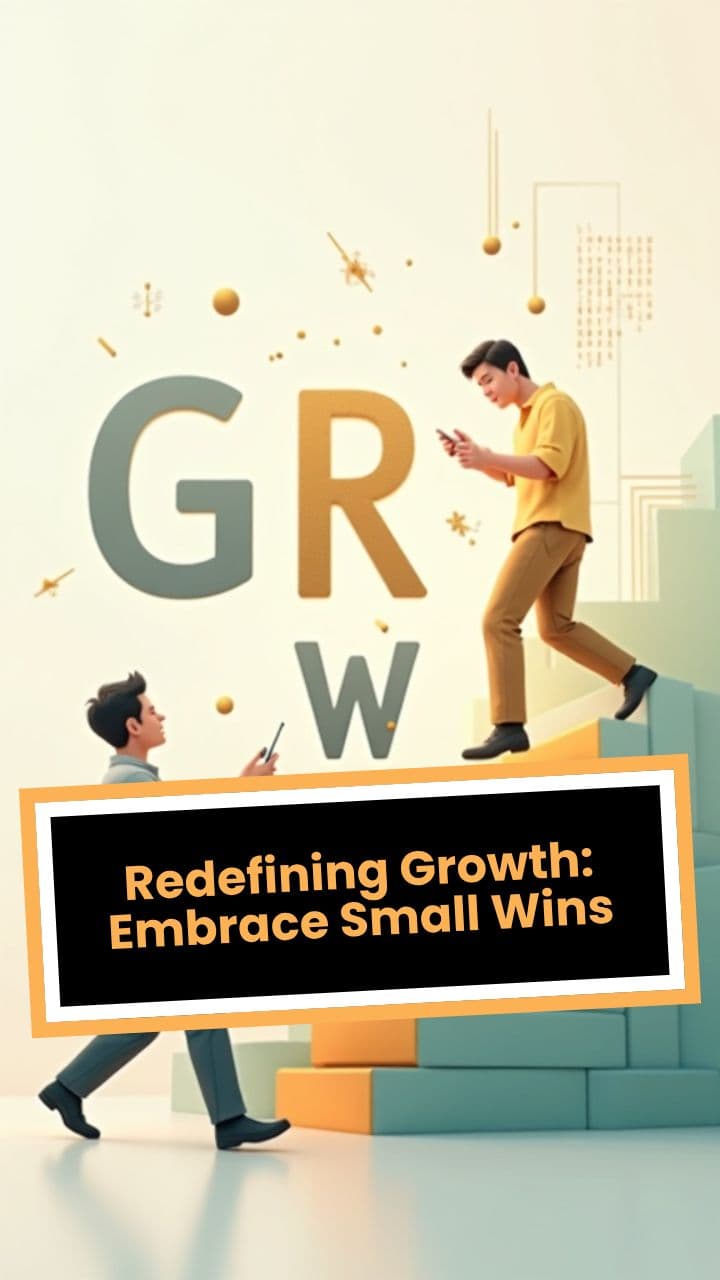 Redefining Growth: Embrace Small Wins