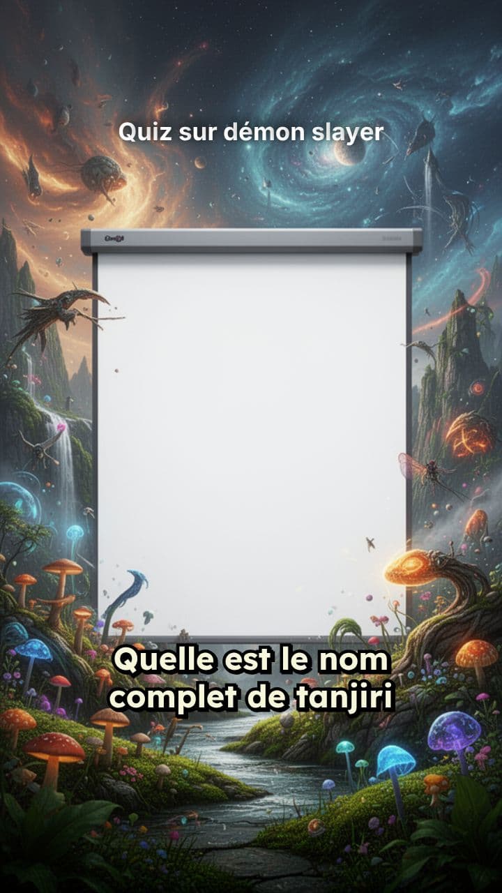 Quiz sur démon slayer