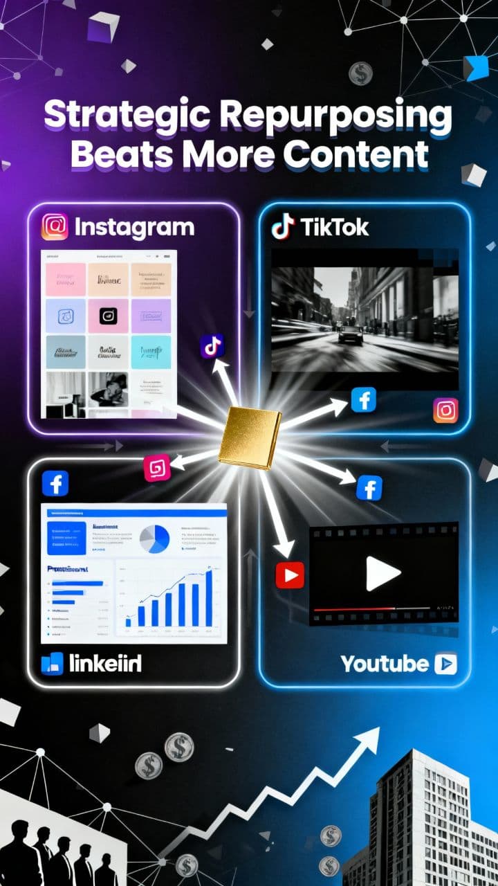 Strategic Repurposing Beats More Content