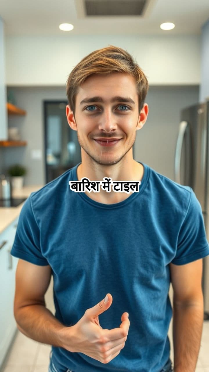 बारिश में फिसलन वाली टाइल का देसी इलाज