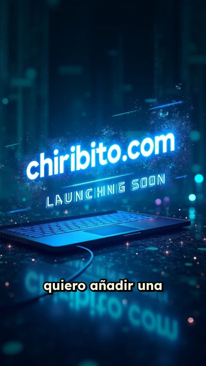 Apertura de chiribito.com en línea