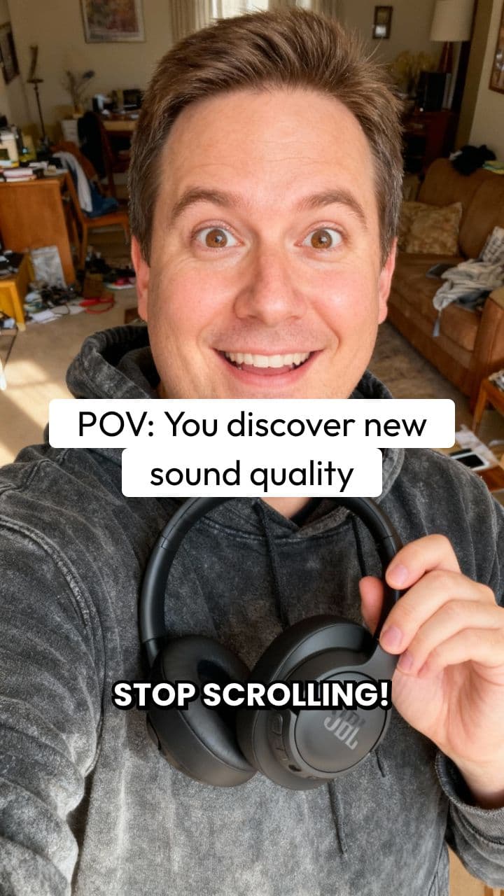 JBL Headphones UGC Ad