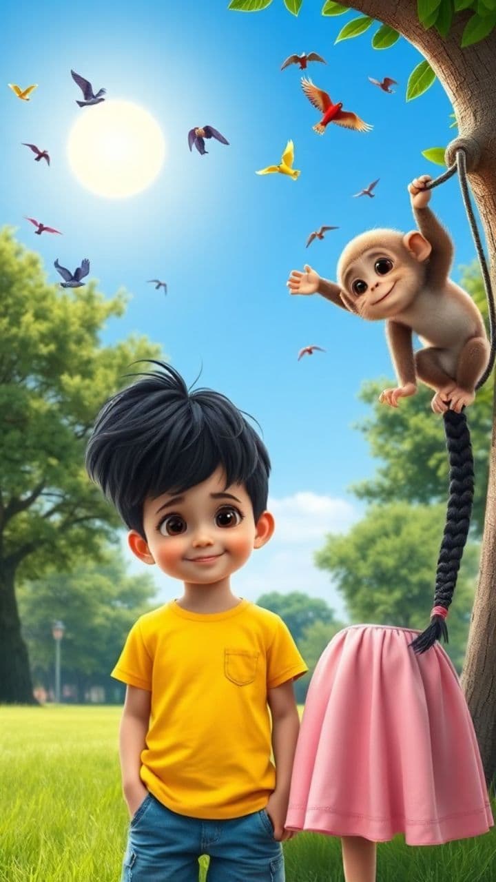 Monyet Ceria Menari Gembira