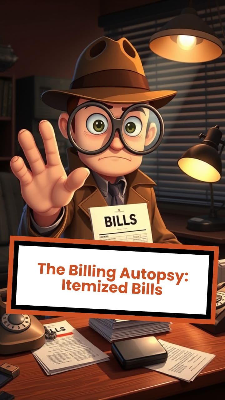 The Billing Autopsy: Itemized Bills
